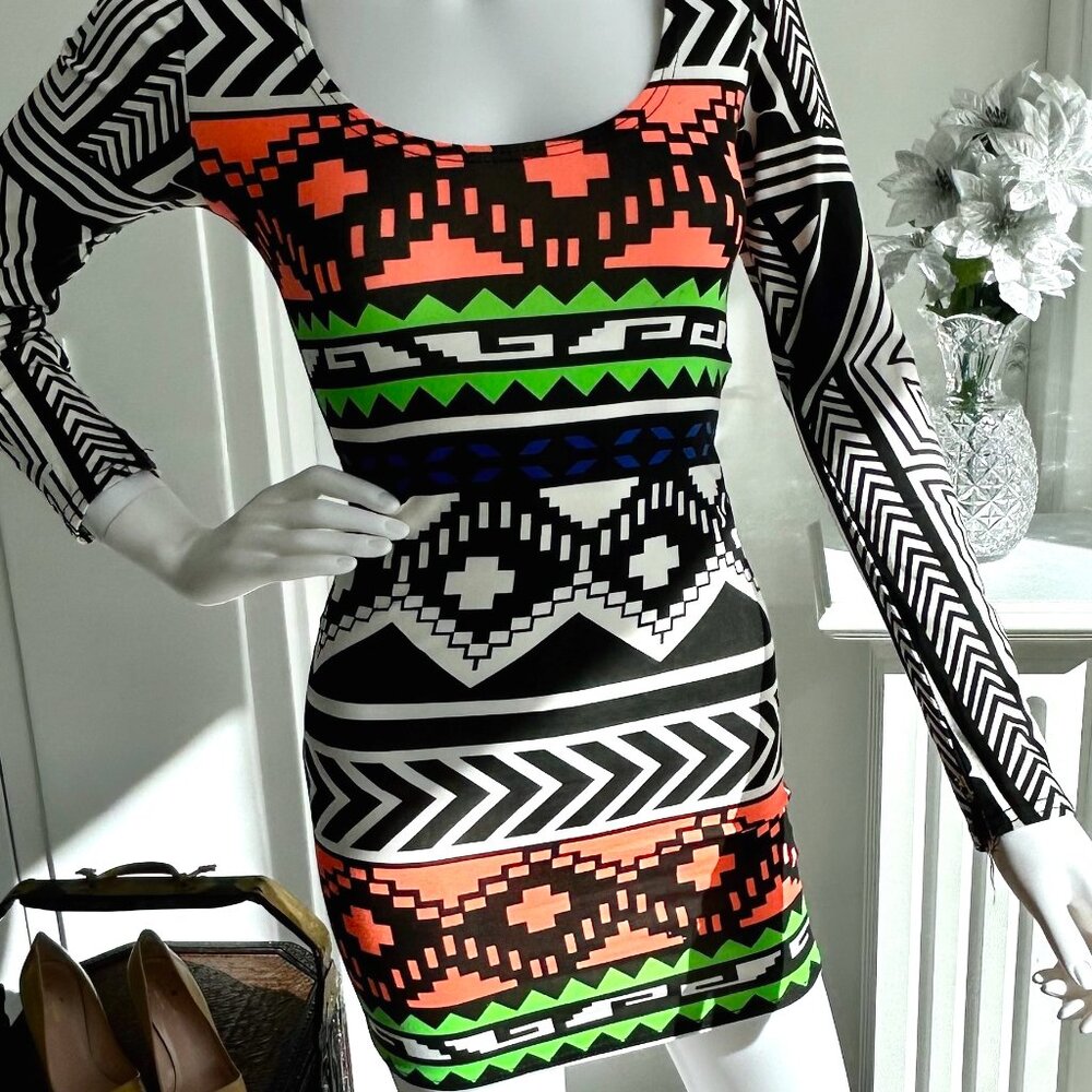 Retro Mini Dress